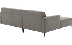 Goossens loungebank key west grijs micro leer - 8201624-402-gespiegeld-01
