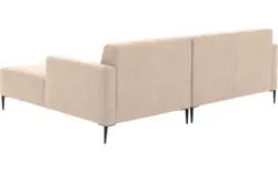 Goossens loungebank key west beige micro leer - 8201624-403-01
