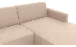 Goossens loungebank key west beige micro leer - 8201624-403-01