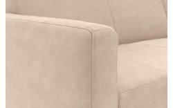 Goossens loungebank key west beige micro leer - 8201624-403-01