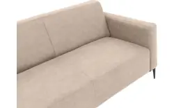 Goossens zitbank key west beige micro leer - 8201995-403-01