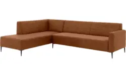 Goossens hoeksalon key west bruin micro leer - 8201998-399-gespiegeld-01