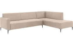 Goossens hoeksalon key west beige micro leer - 8201998-403-01