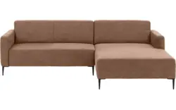 Goossens loungebank key west bruin micro leer - 8201999-395-01
