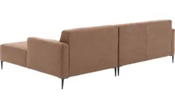 Goossens loungebank key west bruin micro leer - 8201999-395-01