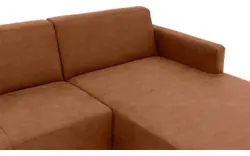 Goossens loungebank key west bruin micro leer - 8201999-399-01