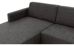 Goossens loungebank key west grijs micro leer - 8201999-400-gespiegeld-01