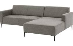 Goossens loungebank key west grijs micro leer - 8201999-402-01