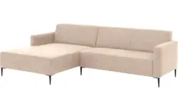 Goossens loungebank key west beige micro leer - 8201999-403-gespiegeld-01