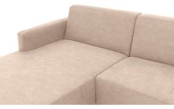 Goossens loungebank key west beige micro leer - 8201999-403-gespiegeld-01