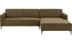 Goossens loungebank key west groen micro leer - 8202000-01