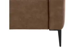 Goossens loungebank key west bruin micro leer - 8202000-394-gespiegeld-01