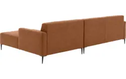 Goossens loungebank key west bruin micro leer - 8202000-399-01