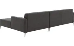 Goossens loungebank key west grijs micro leer - 8202000-400-01