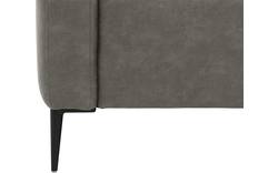 Goossens loungebank key west grijs micro leer - 8202000-402-01