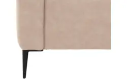 Goossens loungebank key west beige micro leer - 8202000-403-01