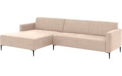 Goossens loungebank key west beige micro leer - 8202000-403-gespiegeld-01