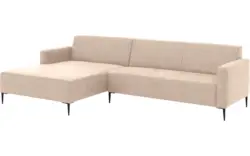 Goossens loungebank key west beige micro leer - 8202000-403-gespiegeld-01