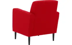 Goossens fauteuil hipp rood stof - 8202002-373-02