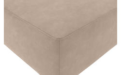 Goossens voetenbank key west beige micro leer - 8202017-403-01