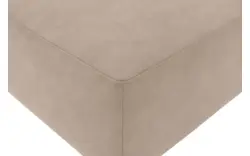 Goossens voetenbank key west beige micro leer - 8202017-403-01