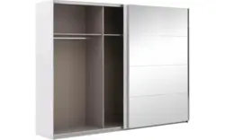 Goossens basic kledingkast miami wit hoogwaardig meubelplaat - 8202031-02