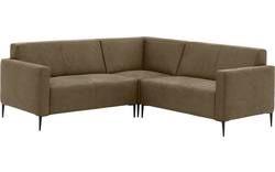 Goossens hoeksalon key west groen micro leer - 8202397-393-02