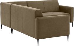 Goossens hoeksalon key west groen micro leer - 8202397-393-01
