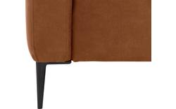Goossens hoeksalon key west bruin micro leer - 8202397-399-01