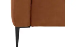 Goossens hoeksalon key west bruin micro leer - 8202397-399-01
