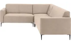Goossens hoeksalon key west beige micro leer - 8202397-403-01