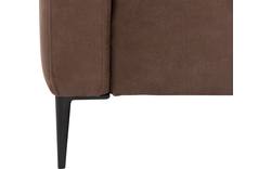 Goossens hoeksalon key west bruin micro leer - 8202398-01