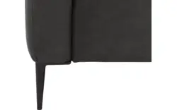 Goossens hoeksalon key west grijs micro leer - 8202398-400-01