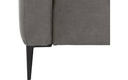 Goossens hoeksalon key west grijs micro leer - 8202398-402-01