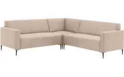 Goossens hoeksalon key west beige micro leer - 8202398-403-01