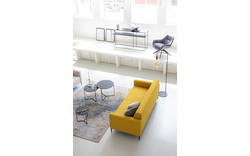 Goossens zitbank key west geel stof - 8190588-372-01