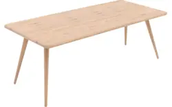 Goossens eettafel bjarte wit eiken - 8203312-02