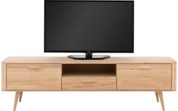 Goossens tv dressoir bjarte wit eiken - 8203314-01