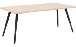 Goossens eettafel bjarte wit eiken - 8203353-02