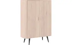 Goossens opbergkast bjarte wit eiken - 8203364-01