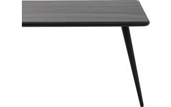 Goossens eettafel bjarte zwart eiken - 8203408-01