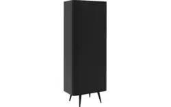 Goossens opbergkast bjarte zwart eiken - 8203431-01