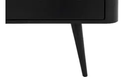 Goossens opbergkast bjarte zwart eiken - 8203431-01