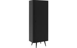 Goossens opbergkast bjarte zwart eiken - 8203431-A-02