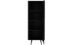 Goossens opbergkast bjarte zwart eiken - 8203431-A-01
