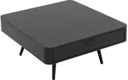 Goossens salontafel bjarte zwart eiken - 8203434-01