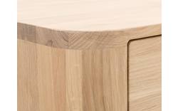 Goossens dressoir bjarte wit eiken - 8203437-01