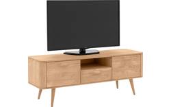 Goossens tv meubel bjarte wit eiken - 8203446-01