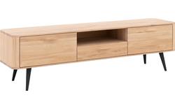 Goossens tv dressoir bjarte wit eiken - 8203449-01