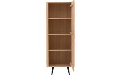 Goossens opbergkast bjarte wit eiken - 8203450-01